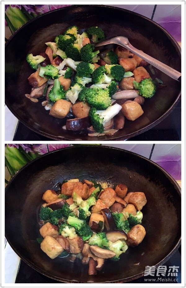 香菇烧酿豆腐泡