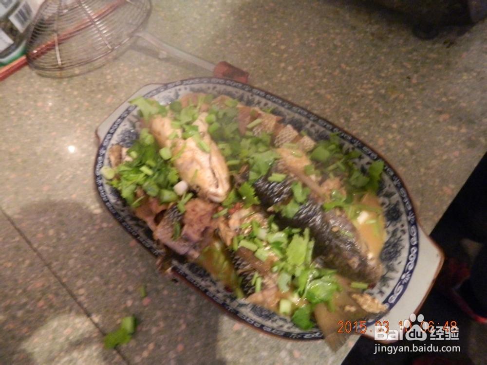 家常烹饪梭子鱼