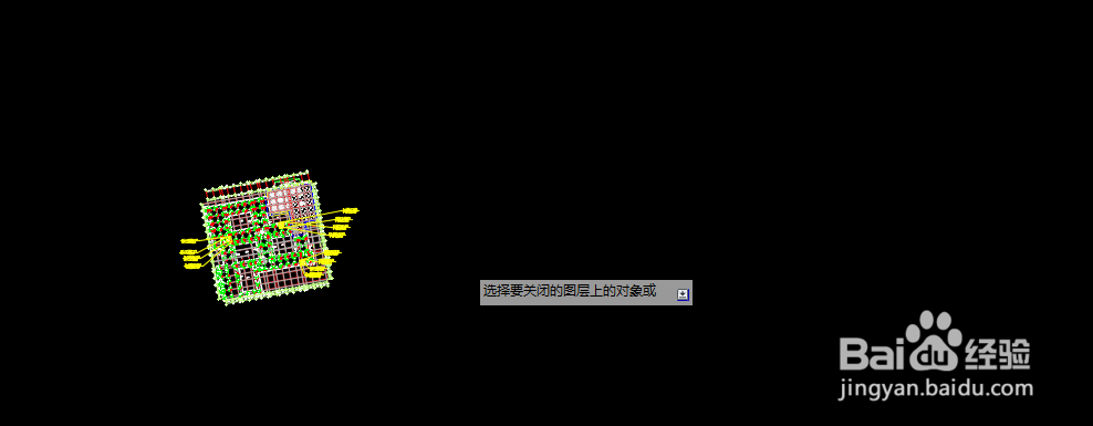 CAD怎么打开隐藏的所有图层