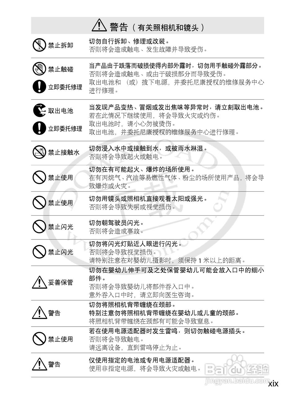 尼康D3S数码相机使用说明书:[3]