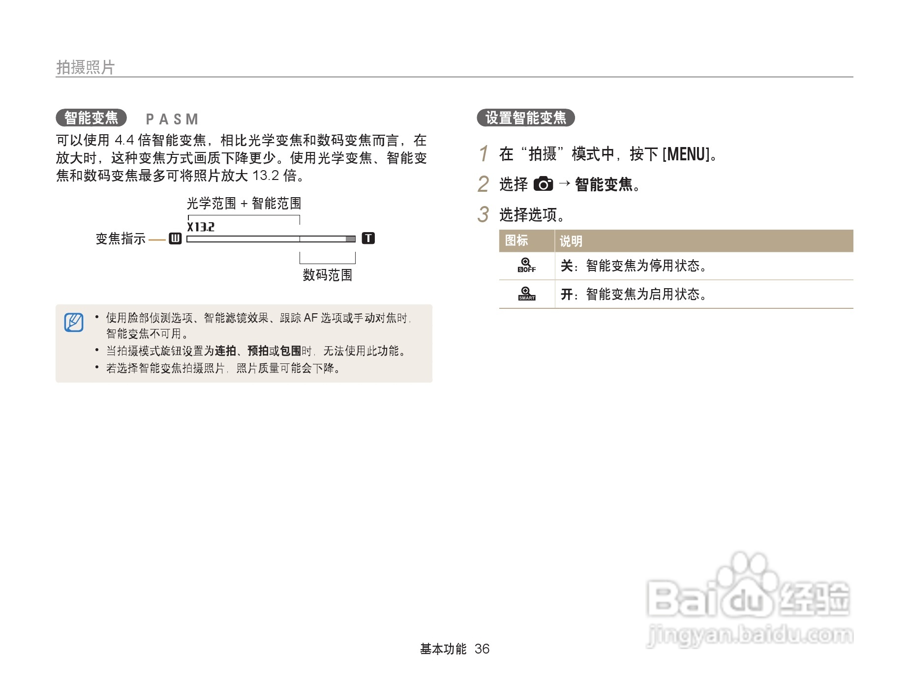 三星EX2F数码相机使用说明书:[4]