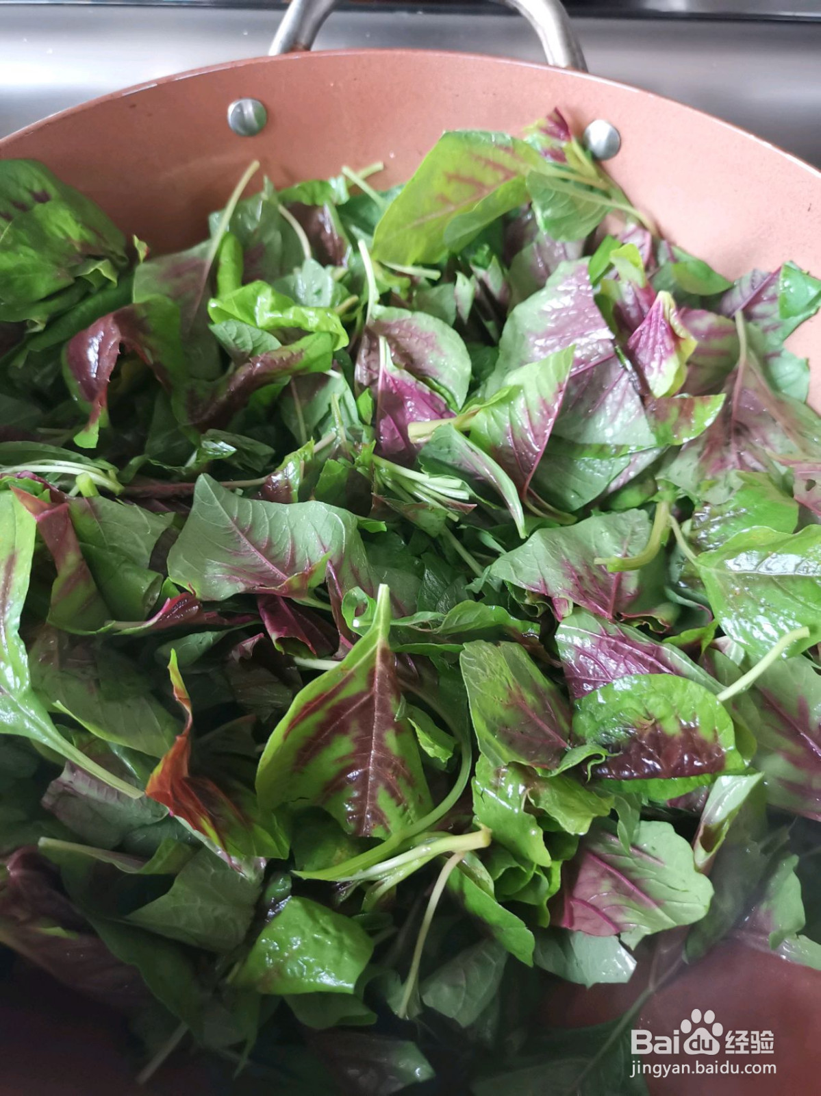 蒜蓉苋菜的做法