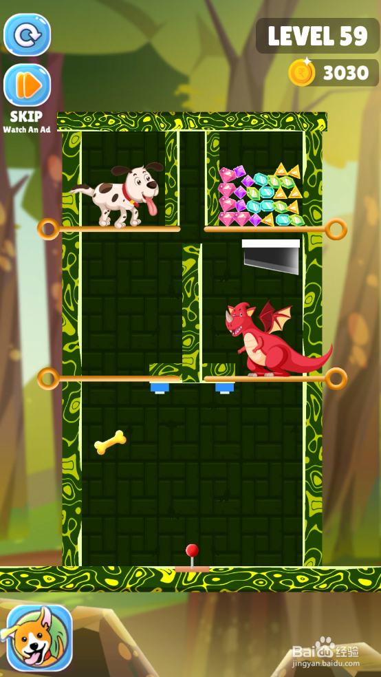 Save The Puppy的LEVEL 59怎样通关？