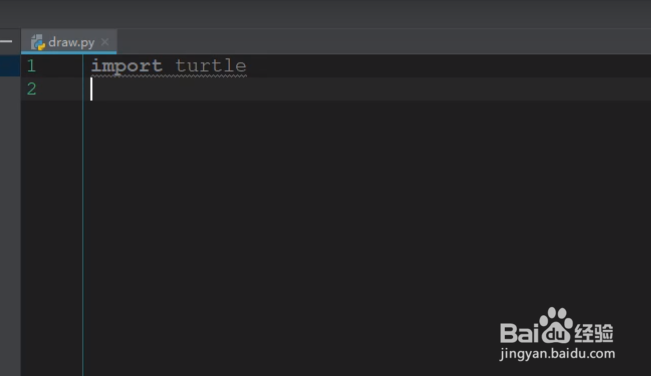如何使用python的turtle库