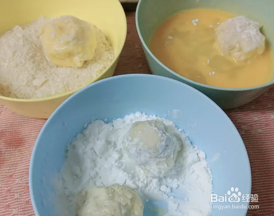 山葵乳酪鲔鱼球