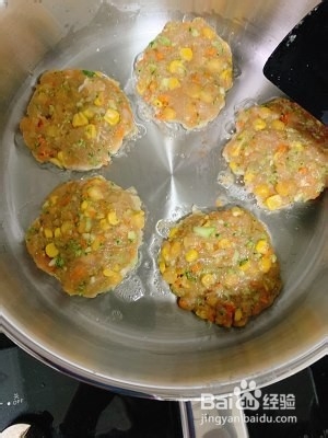 减脂小零食（鸡胸杂菜饼）