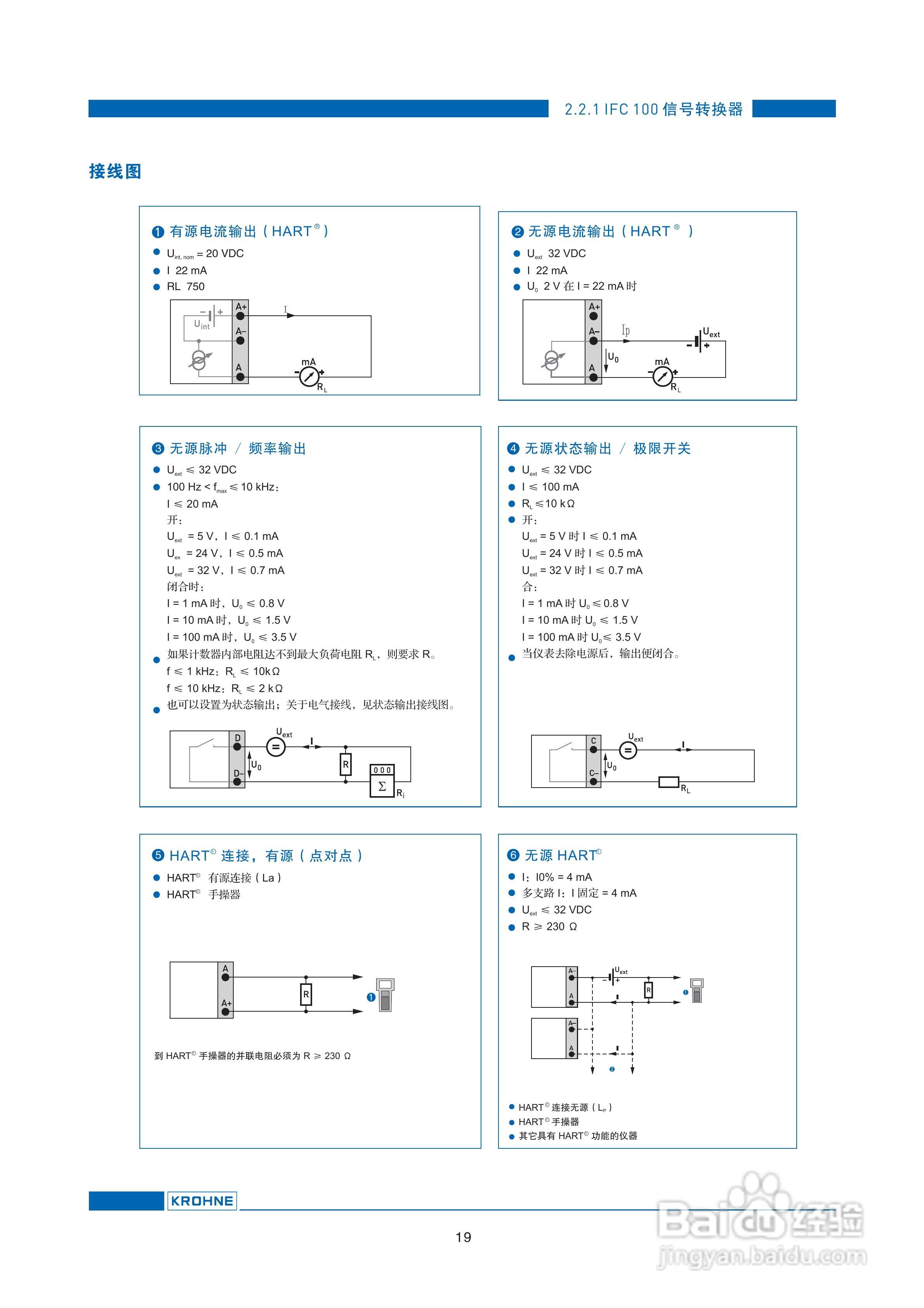 OPTIFLUX系列电磁流量计说明书:[3]
