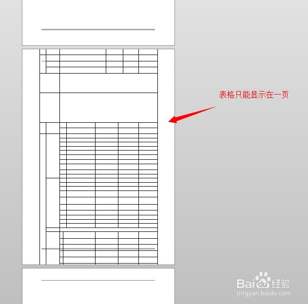 玩转WORD:怎么让文档中表格跨页显示？