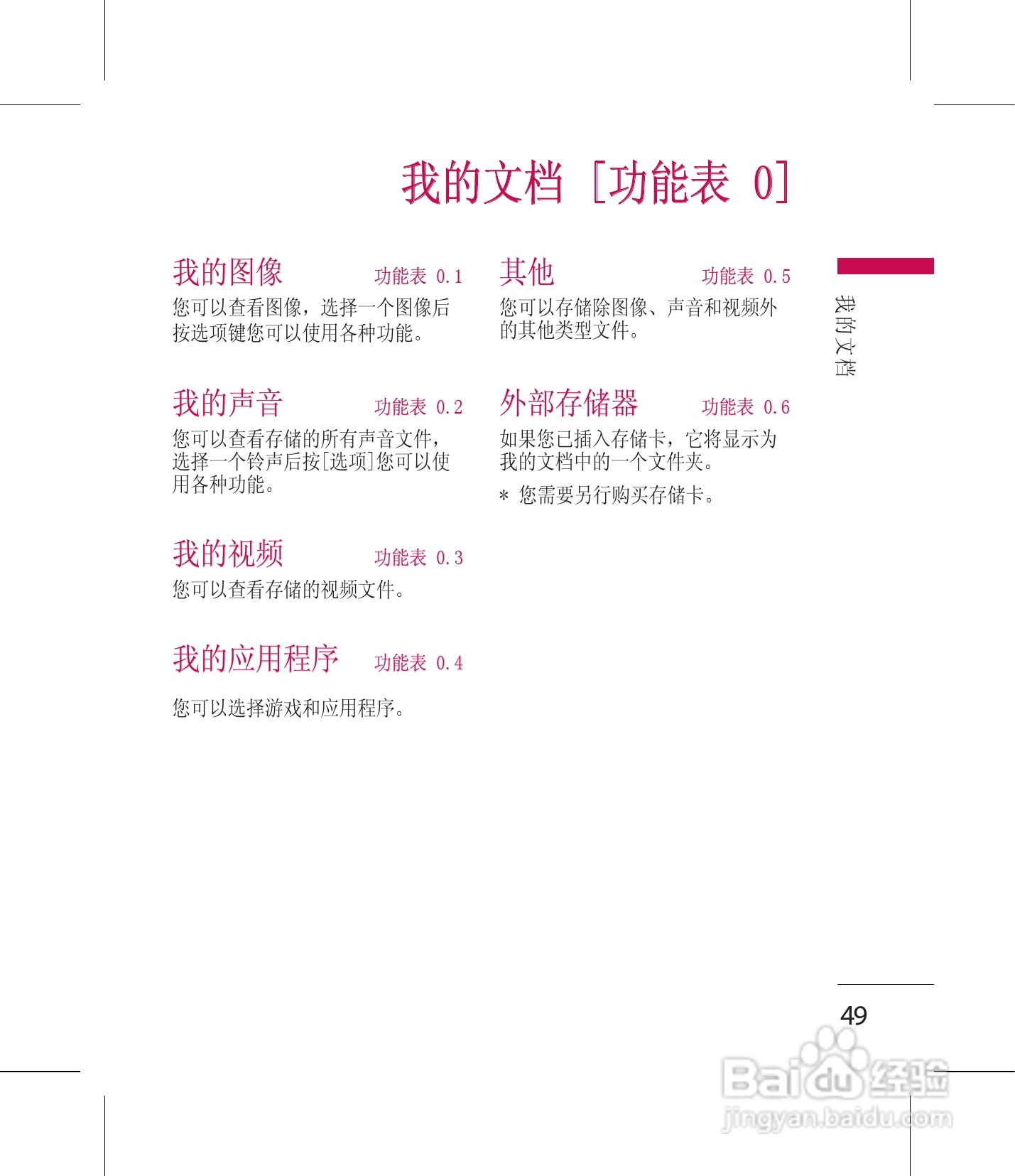 LG GM210手机使用说明书:[5]