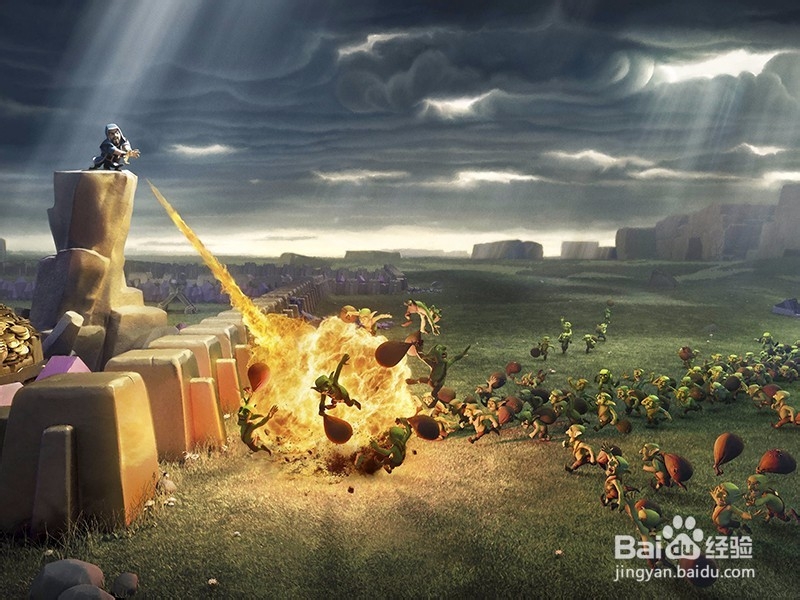 部落冲突冲杯技巧