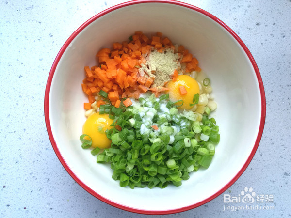 玉米鸡蛋饼的做法