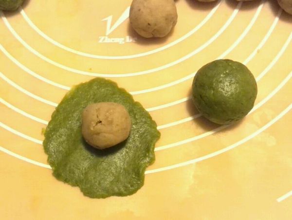 抹茶桂花栗子酥