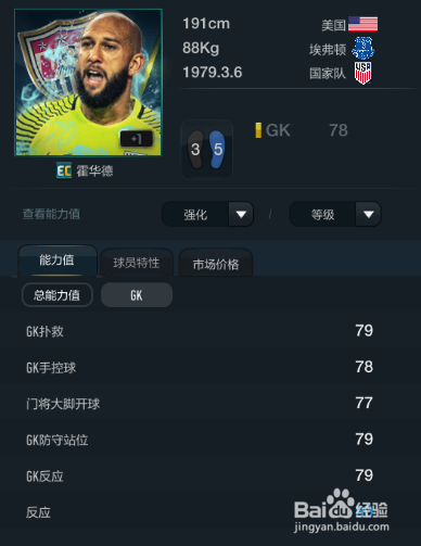 FIFA OL3不易受伤球员推荐(门将篇)