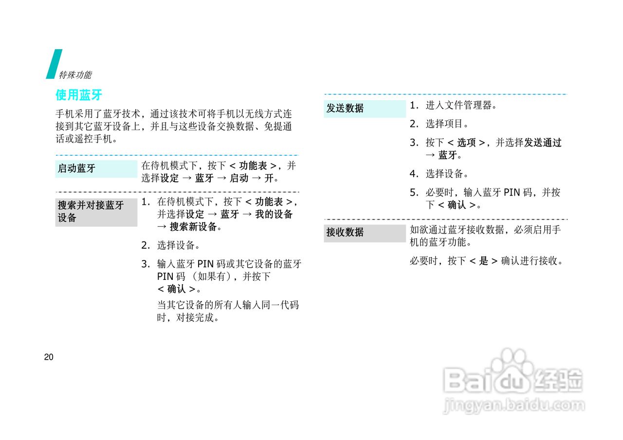 三星SGH-E628手机使用说明书:[3]