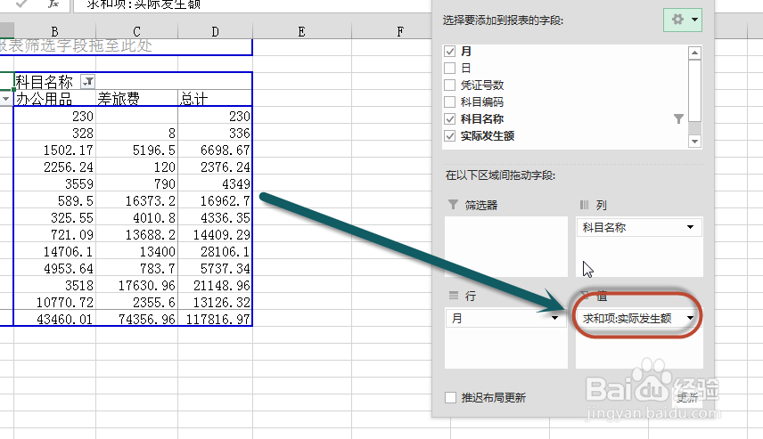 Excel数据透视表教程：[1]基本结构概念