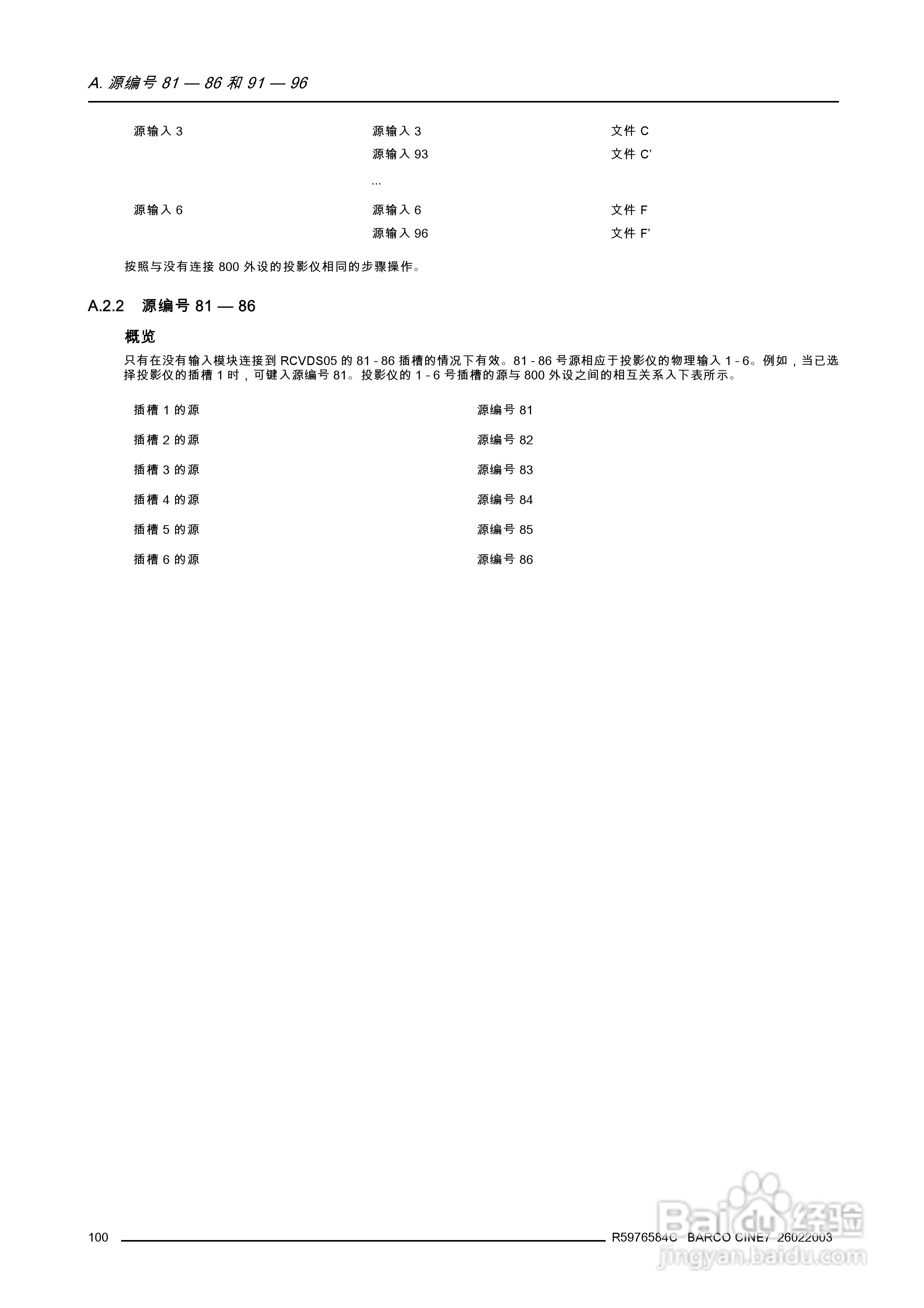 Barco巴可 Cine 7投影机说明书:[11]