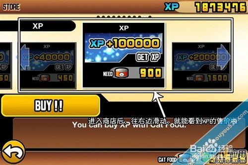 《喵星人大战Battle Cats》攻略之如何购买XP