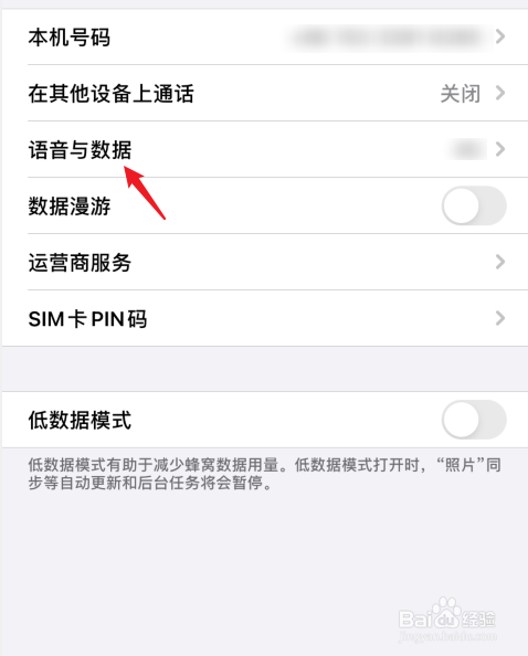 苹果12怎么关闭5g网络