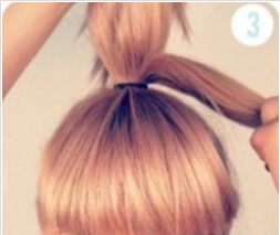 心机花苞头扎法图解