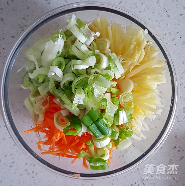 爱心土豆饼的做法