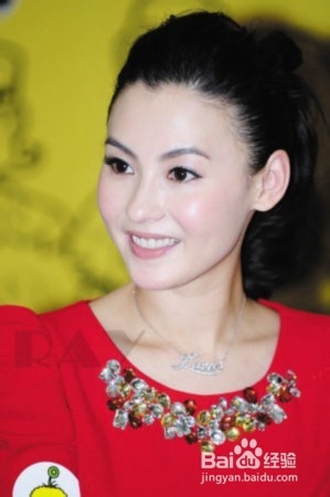 张柏芝素颜美照