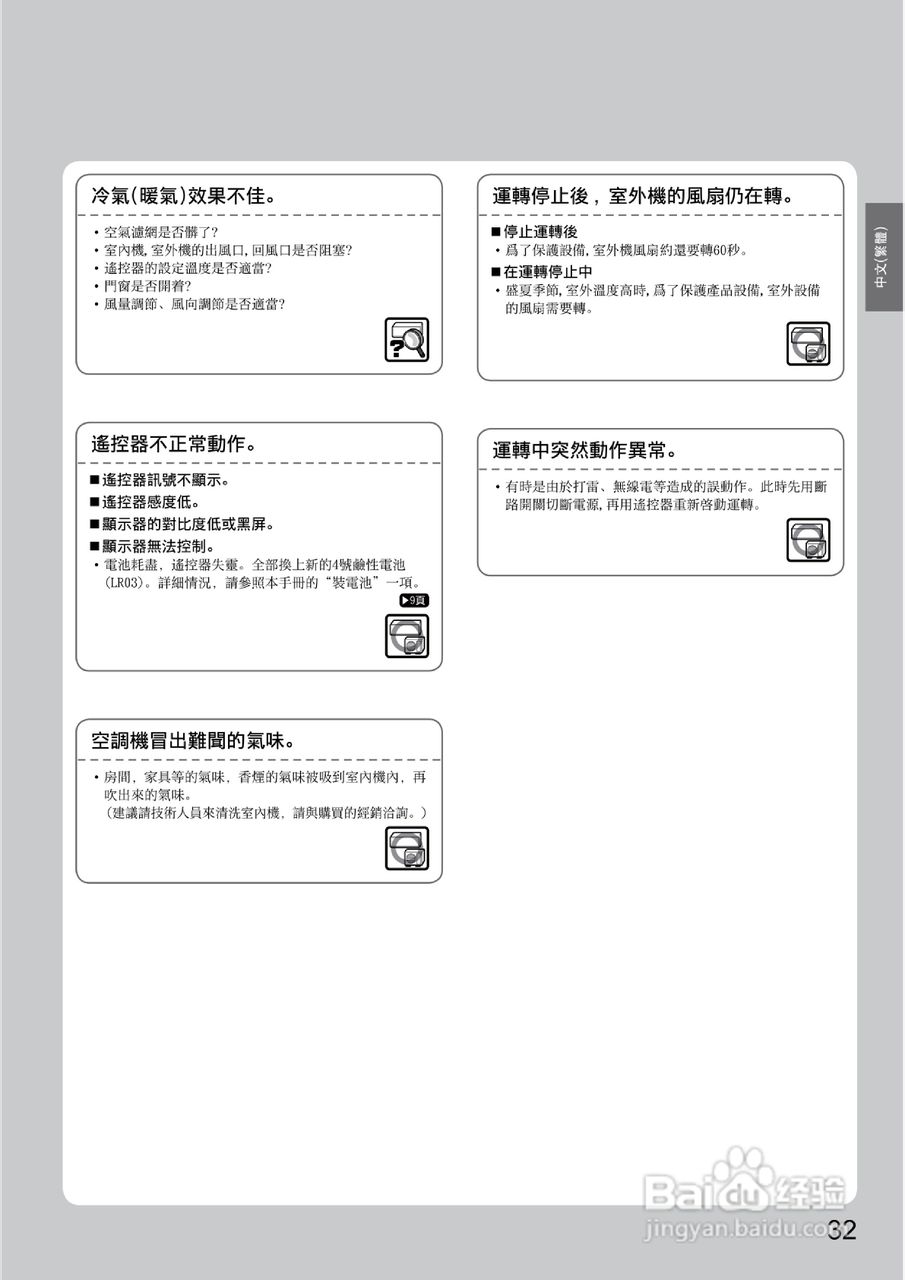 大金FTX(K)S20/25/30JVLT空调说明书:[4]