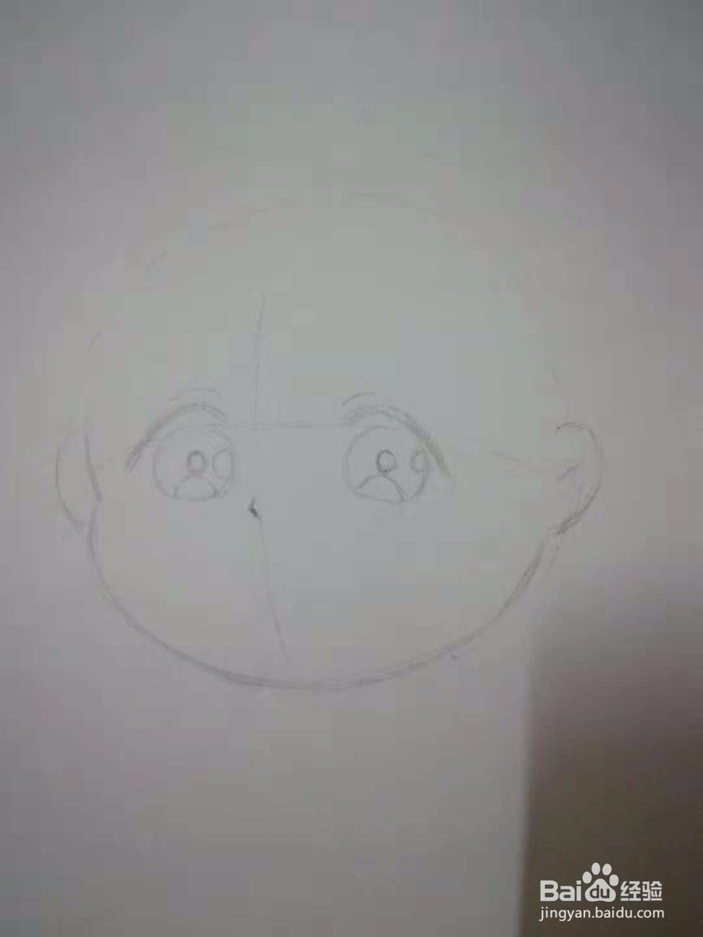 漫画水手服高中生人物手绘插画线稿教程