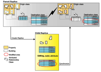 使用过滤器和相关数据在arcgis内进行数据同步