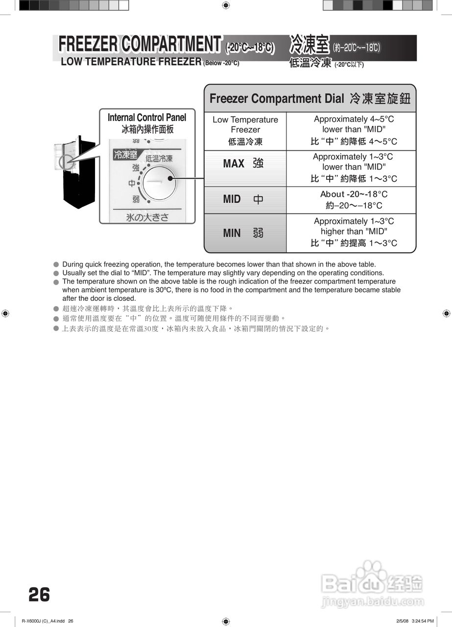 日立R-X6000J电冰箱使用说明书:[3]