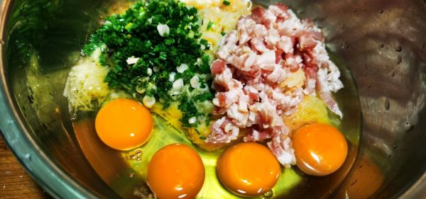 土豆培根鸡蛋饼