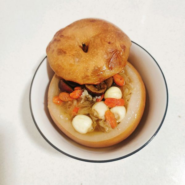 空气炸锅烤冰糖雪梨