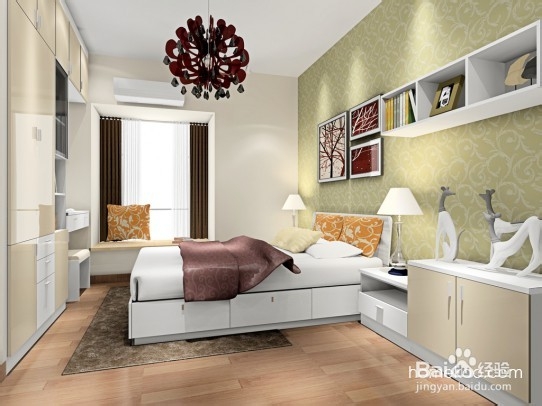 英伦气质 淡雅高品质生活卧室