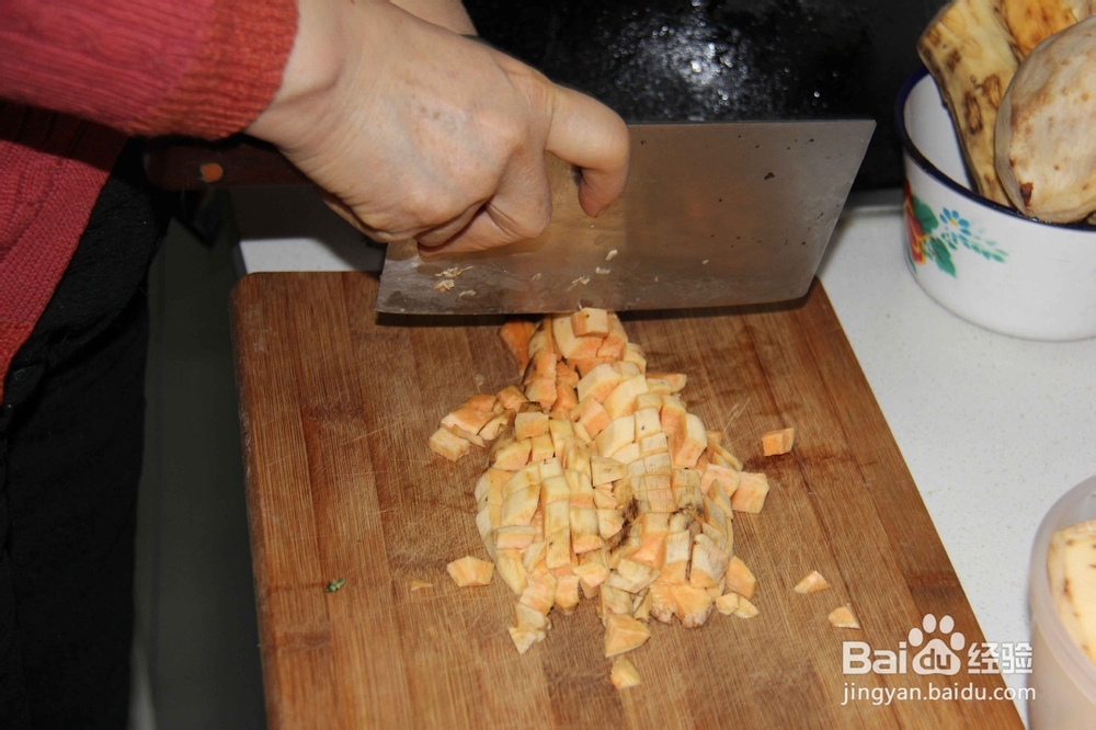 怎么做农家红薯稀饭