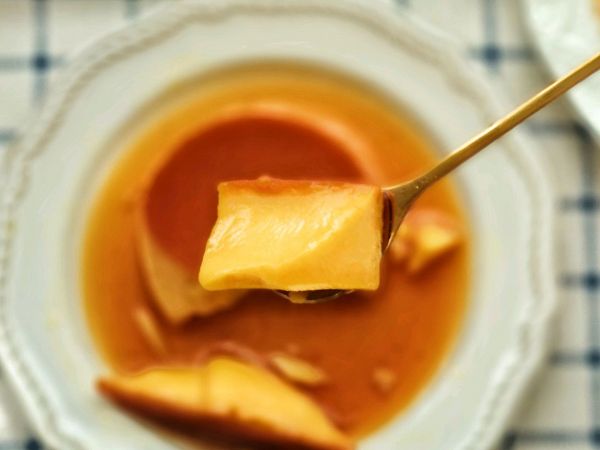 豆浆版焦糖布丁