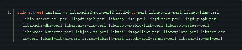 安装 Perl 模块