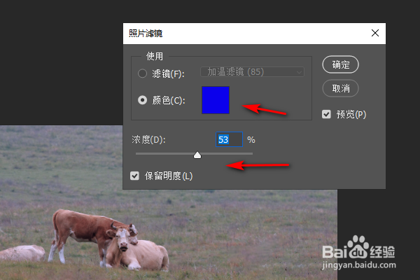PS如何给单个图层调整颜色?