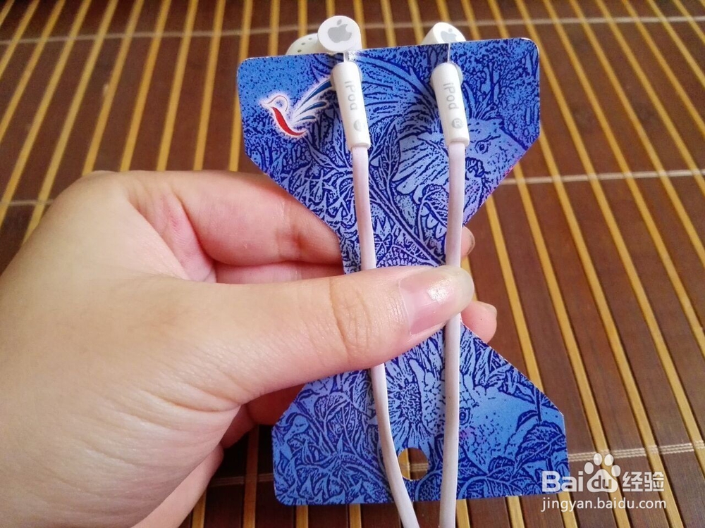 废卡旧卡秒变耳机线收纳器