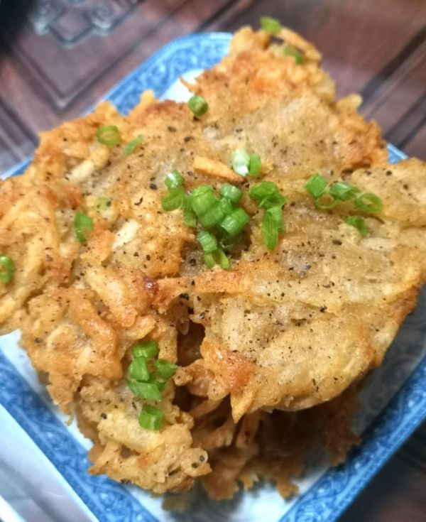 香煎土豆丝煎饼