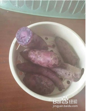 黄金紫薯卷做法