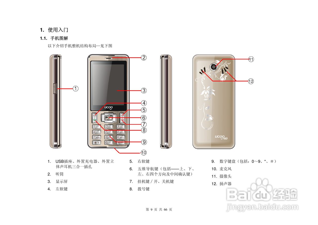 港利通手机KPT-UC299型使用说明书:[1]