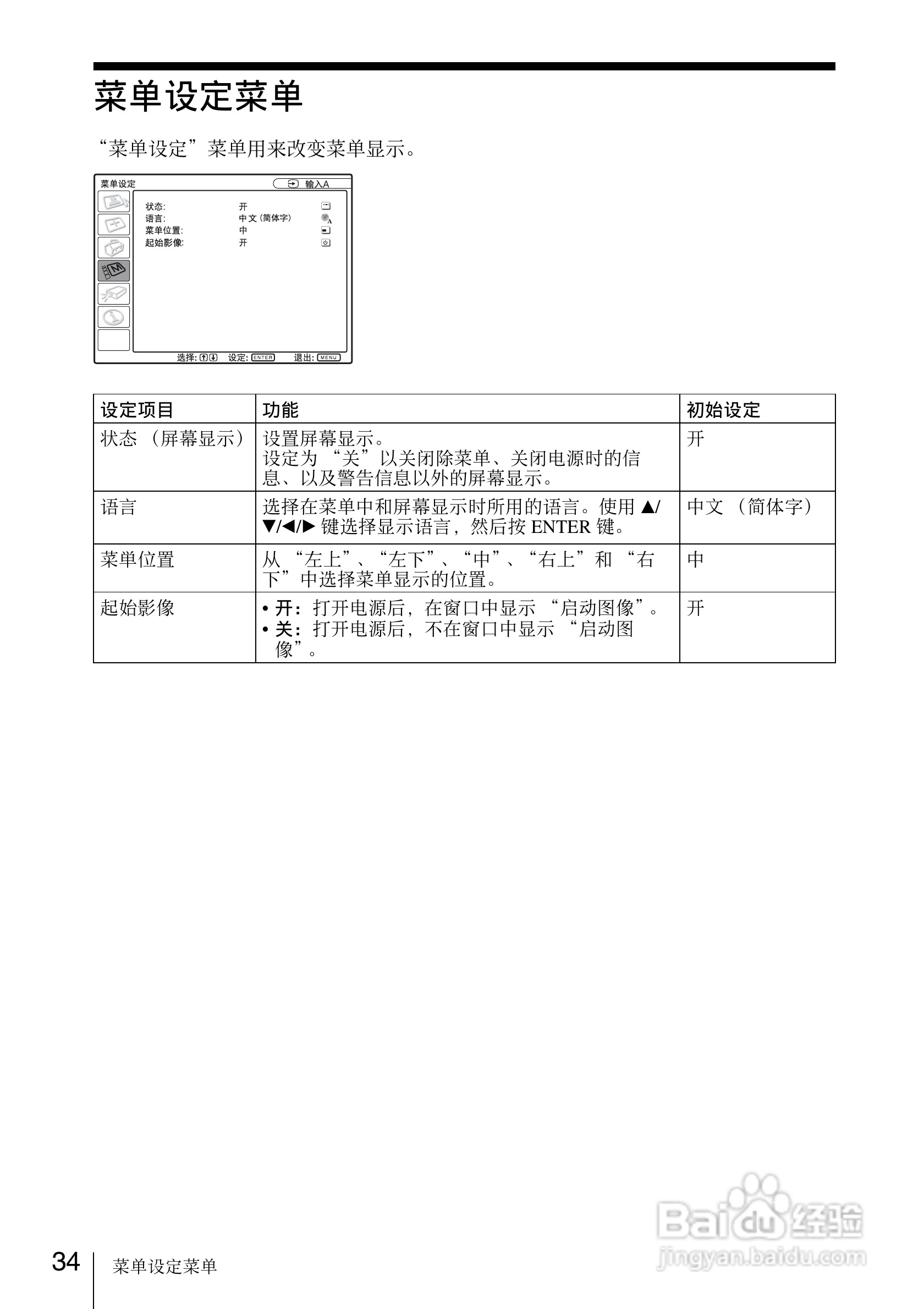 SONY VPL-EW7投影机说明书:[4]