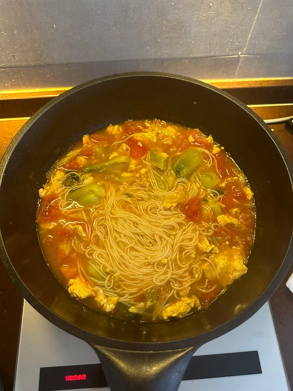 西红柿鸡蛋汤面
