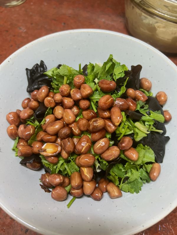 低脂凉拌木耳腐皮