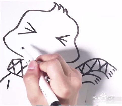 伴儿成长简笔画系列-怎样画可爱的小鸭子简笔画