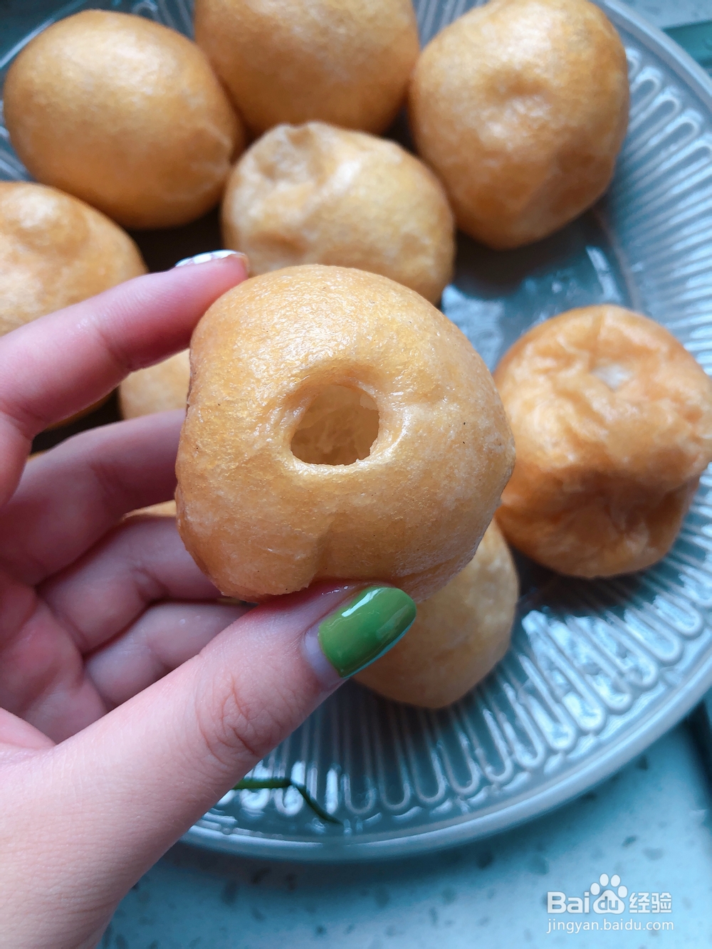 姐姐为我做的油面筋酿肉