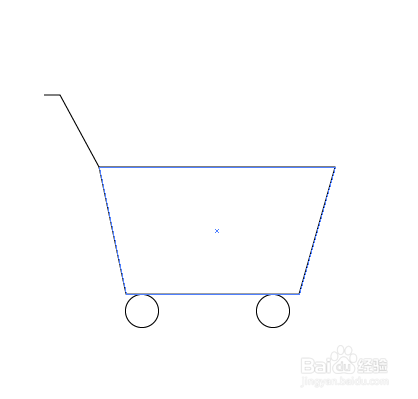 怎么使用ai软件绘制购物车的标志