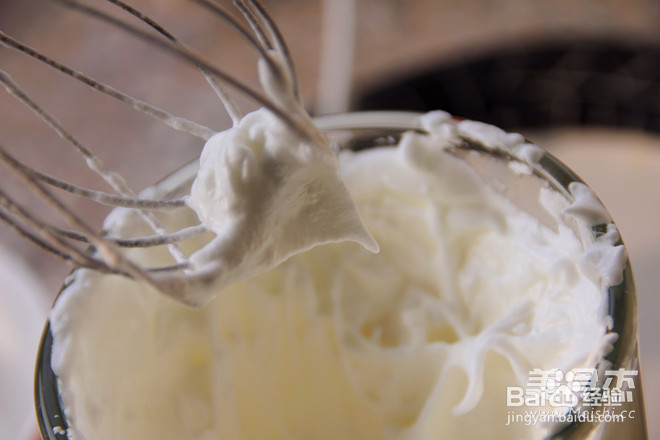 彩糖戚风的做法