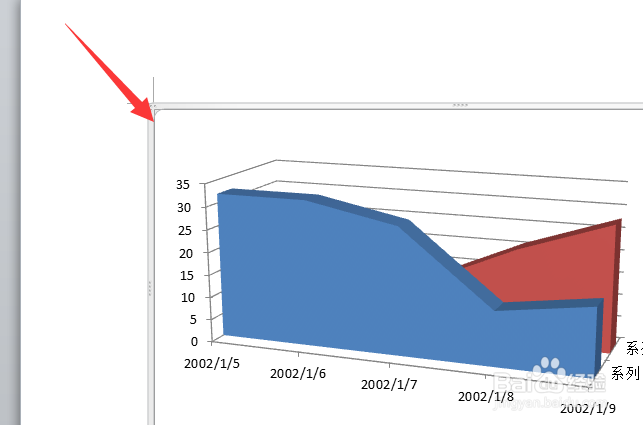 word怎么制作三维面积图