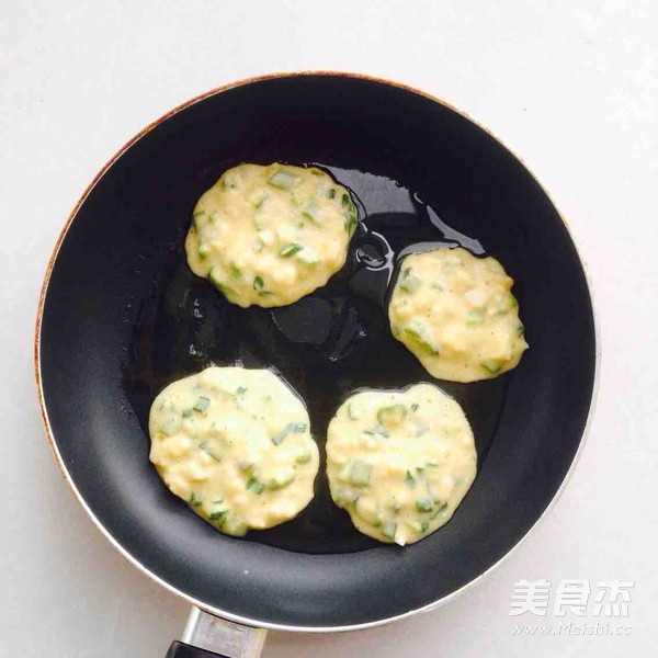 秋葵松饼的做法