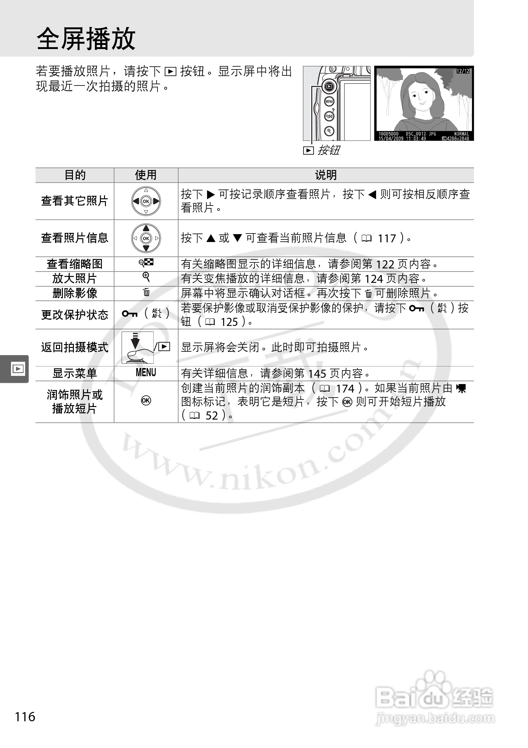 尼康D5000数码相机使用说明书:[14]